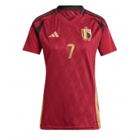 Belgien Kevin De Bruyne #7 Hemmatröja Dam EM 2024 Kortärmad